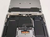 a laptop that has a hard drive in it