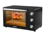 une photo d'un four grille-pain contenant un poulet
