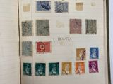 a book with a lot of stamps on it