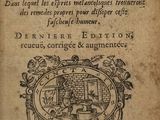 un vieux livre sur lequel figure l'image d'un homme assis à un bureau
