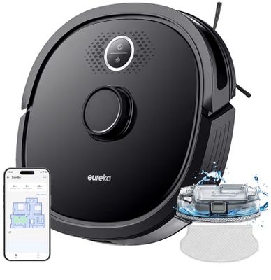 Eureka NER600 Robot Aspirateur Laveur 2 en 1