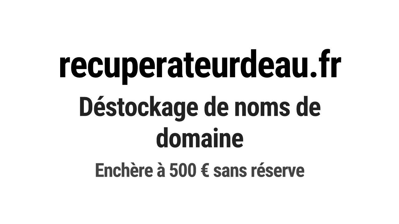 Destockage & Invendus