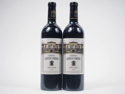 deux bouteilles de vin rouge posées l'une à côté de l'autre sur une surface blanche