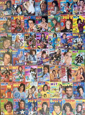un collage de magazines sur lesquels figurent de nombreuses personnes