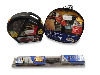 Lot de 3 - WX-9 HELLA FLADE - Chaînes à neige 9mm et Câbles …