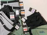 a lot of luggage that is sitting on a table