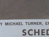 a picture of a ticket for a show at the art by michael turner, england