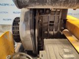 a close up of the engine of a construction vehicle