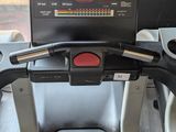the tread machine has a digital display on the back of it