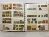 a book with a lot of stamps on it