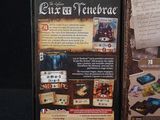 the box for the card game is open and ready to be played