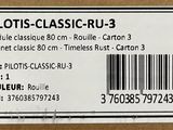 a close up of a label on a cardboard box with a barcode