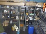 a room filled with lots of metal items in it