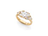 Bague en diamant et or 18 carats