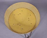 Mathieu MATEGOT (1910-2001), Grande table-corbeille en métal… (photo 3)
