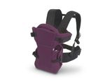 a close up of a baby carrier on a white background