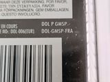 a close up of a label on a cell phone