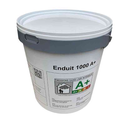 Lot de 4 seaux d’enduit intérieur de la marque Temati ,20 kg…