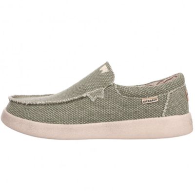 men ' s slip on boat shoes in green