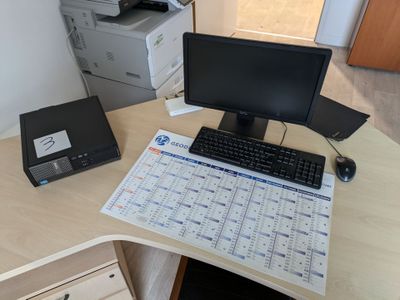 Micro-ordinateur composite comprenant : unité centrale DELL - 2 écrans - Photo 1