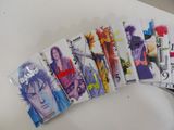 a lot of comic books that are on a table