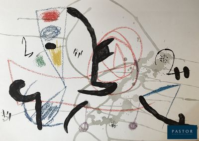 un dessin sur le mur d'une pièce où est accroché un tableau
