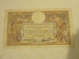 un ancien billet de banque français sur lequel figurent les portraits d'une femme et d'un homme