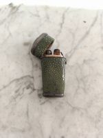 Nécessaire à couture en argent et galuchat (photo 2)