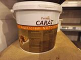 a bucket of carat sitting on a counter