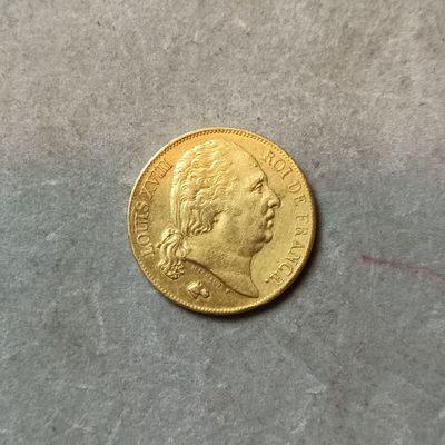 un gros plan d'une pièce d'or posée sur une table