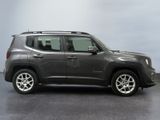 the jeep renegade is parked in the garage with its wheels down