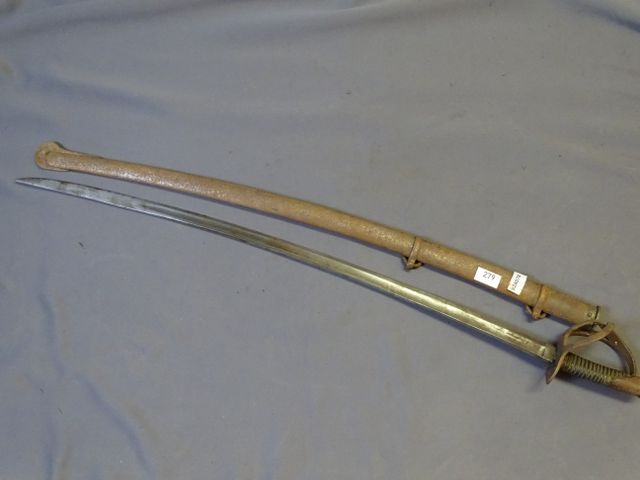 CAT D : Sabre de cavalerie Américaine (Guerre civile) - Marquage ...