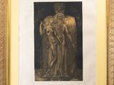 an image of a painting of a man and a woman standing next to each other