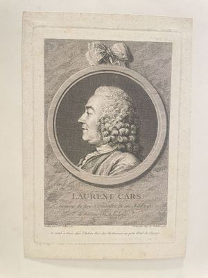portrait of a man with a bird perched on his head