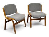 paire de fauteuils danois du milieu du siècle, années 1960