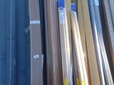 many pieces of wood stacked on top of each other