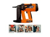 a close up of a cord nailer with instructions on it