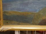 a picture of a painting hanging on a wall