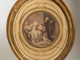 an image of a painting of a woman and child in a gold frame