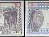 deux billets de banque différents sur lesquels figurent les portraits d'un homme et d'une femme