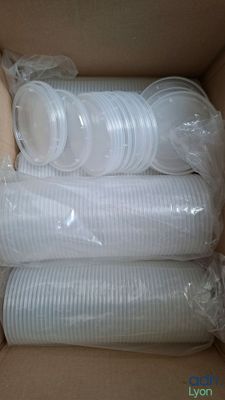 Lot de 1000 couvercles pour gobelets - SIFA - Descellé - TVA…