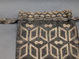 an image of a small bag with a pattern on it