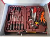 many tools in a tool box that are in the box