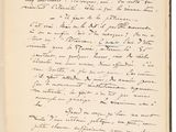 a black and white photo of a handwritten letter on a piece of paper