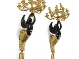 paire d'appliques murales de style Louis XV