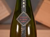 a bottle of wine that has a label on it