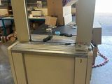 an image of a machine that is sitting on a pallet in a warehouse