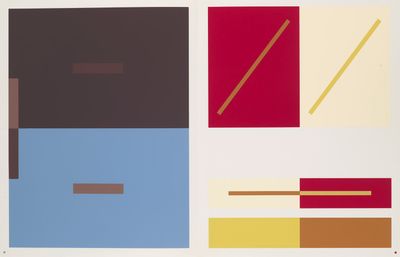 une image représentant un tableau sur lequel figurent différentes couleurs et formes
