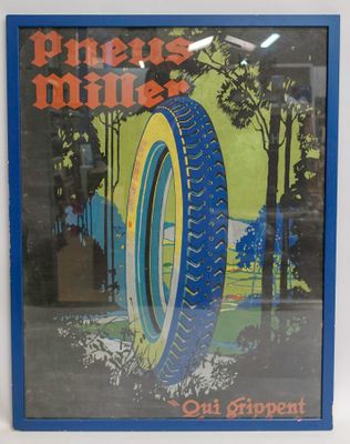 PNEUS MILLER - « Miller cord tire - qui grippent…» c. 1920