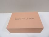 the box is empty and ready to be opened on the table